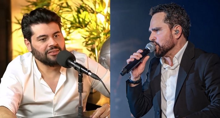 Cristiano e Luciano Camargo (Foto: Reprodução: Canal do YouTube de André Piunti / Instagram @camargoluciano)