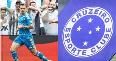 Faagner no Cruzeiro - Montagem/Instagram