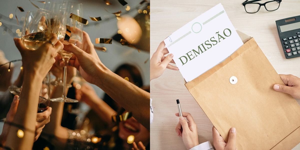 3 atitudes na confraternização levam a demissão por justa causa (Reprodução: Montagem TV Foco)