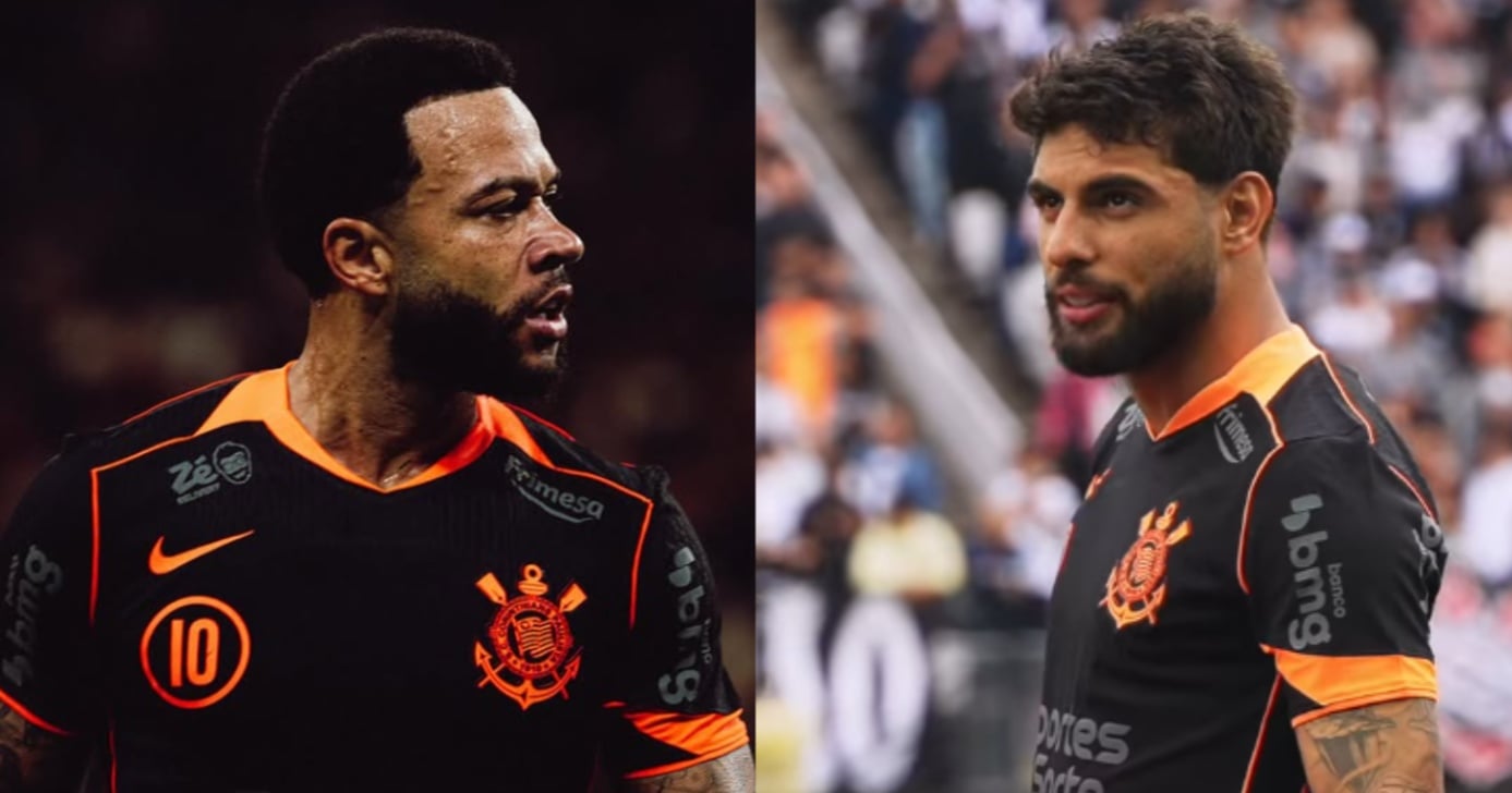 Memphis Depay e Yuri Alberto - Montagem/Instagram