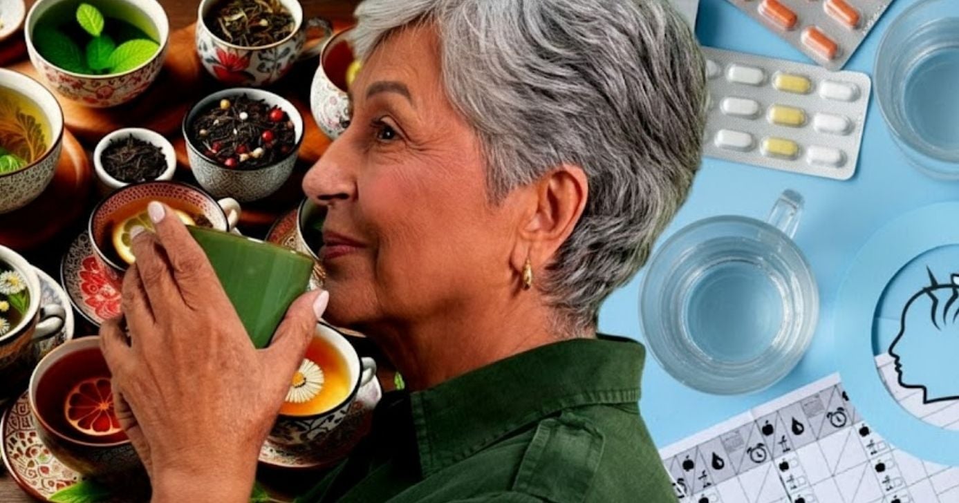 Se livre da dor de cabeça com esse chá natural (Foto Reprodução/Montagem/TV Foco/Canva/GMN)