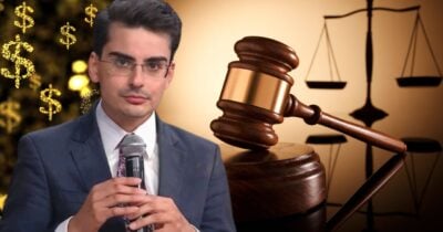 Ilustração de Dudu Camargo perde parte da fortuna (Foto: Reprodução / Record / Canva / Montagem TV Foco)