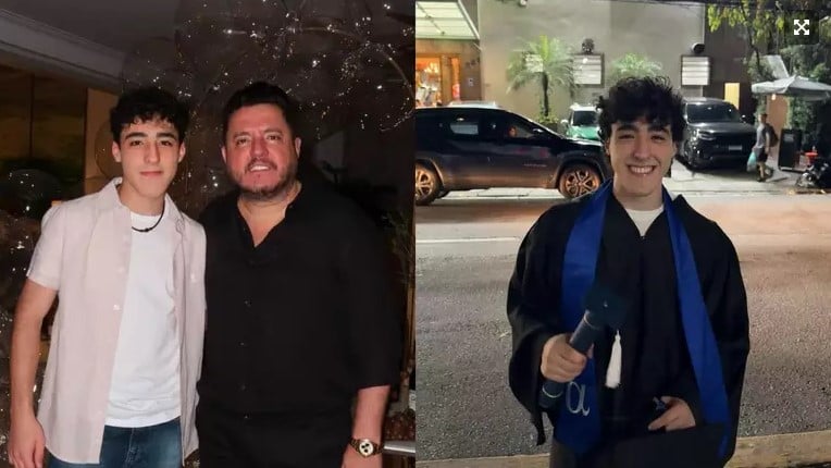 Bruno e Enzo Rabelo (Foto: Reprodução / Instagram)
