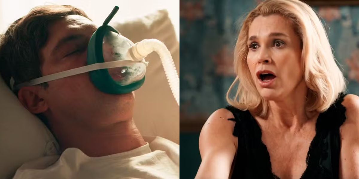 Sandra invade hospital para tentar matar Candinho (Reprodução: Globo)