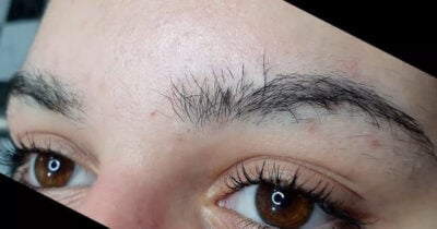 Sobrancelhas falhadas por esses motivos (Foto: YouTube)