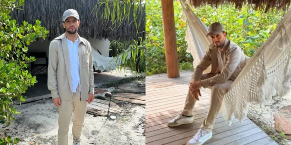 Felipe Anderson sofreu uma entorse no tornozelo (Reprodução: Instagram)