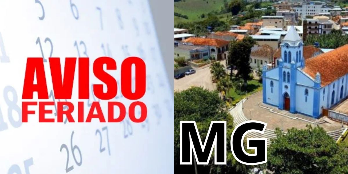 Feriado confirmado em cidade de MG (Reprodução: Montagem TV Foco)