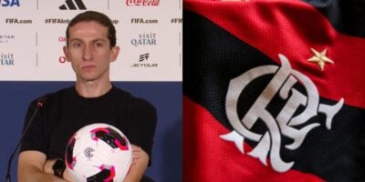 Filipe Luís dá aval para saída de atacante do Flamengo (Reprodução: Caze TV)