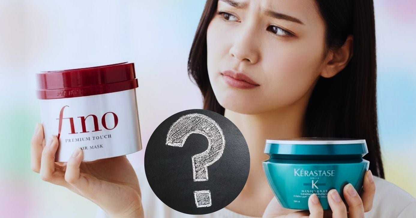 Veja qual das máscaras e linhas são as melhores para o cabelo (Foto Reprodução/Montagem/Lennita/TV Foco/Canva/GMN/Marcas/Beleza na Web)