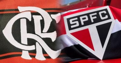 Flamengo e São Paulo - Foto: Internet