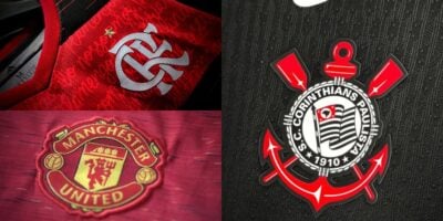 Flamengo e United brigam por meia do Corinthians (Reprodução: Montagem TV Foco)