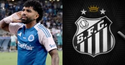 Novo informe sobre contratação de Gabigol no Santos para 2026  - Foto: Montagem/Instagram