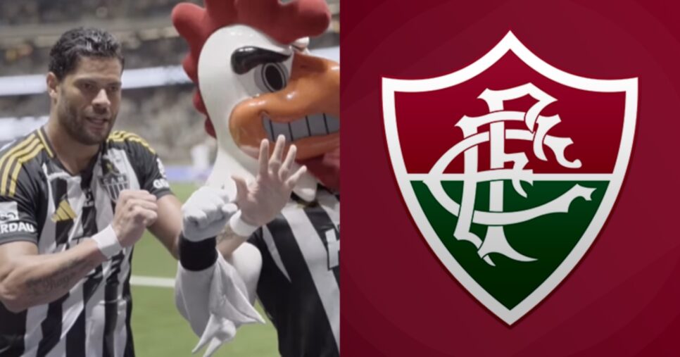 Hulk tem saída encaminhada no Atlético-MG para ser 1º reforço do Fluminense - Montagem/Instagram