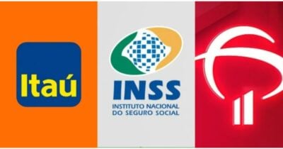 Aviso a aposentados do INSS com conta no Itaú e Bradesco - Foto: Montagem