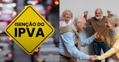 Idosos vão se livrar do IPVA em 2026? - Foto: Montagem/TV FOCO