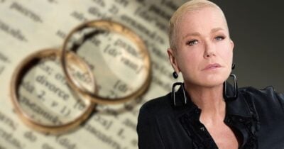 Ilustração de traição e Xuxa (Foto: Reprodução / Canva / Instagram)