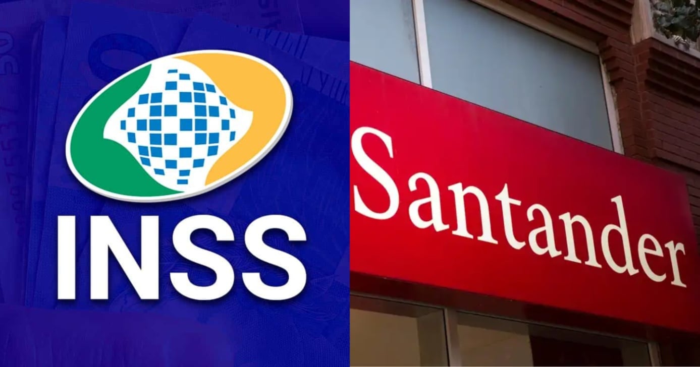 Aposentados do INSS devem ler este comunicado do Santander - Montagem/TV FOCO