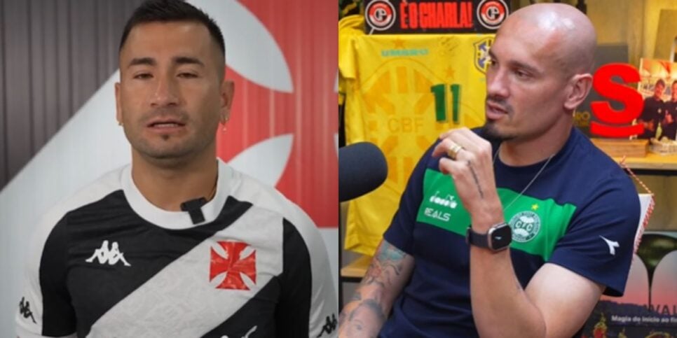 Jean David e Maicon já deixaram o Vasco (Reprodução: Youtube / Charla Podcast)