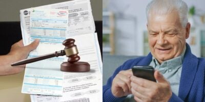 Lei em vigor isenta idosos de contas de água e luz (Reprodução: Montagem TV Foco)