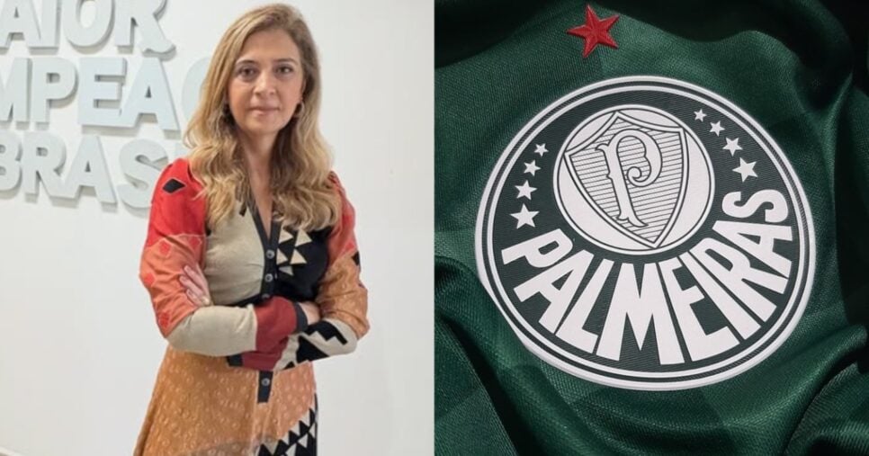 Leila Pereira aprova e Palmeiras vende lateral por R$39M - Montagem/Instagram