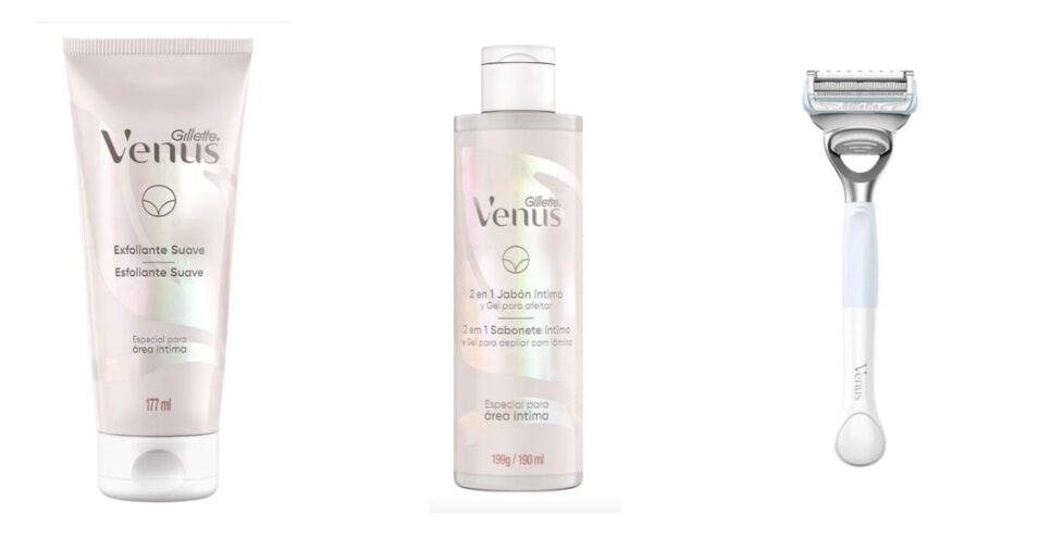 Linha Gillette Venus Especial para Área Íntima (Foto: Reprodução / Venus)