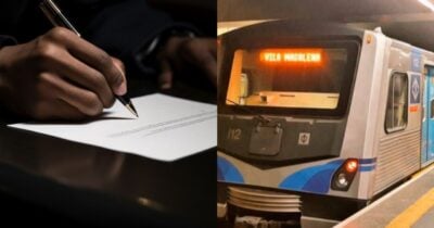 Mudança no metrô de SP - Foto: Montagem