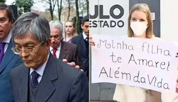 Mitsuo Matsunaga afirma que Elize deseja reaproximação, mas família é contrária (Foto: Reprodução / ND)