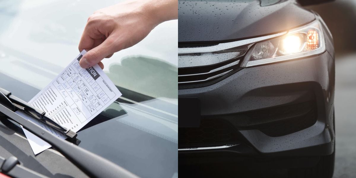 Multa e ponto na CNH por essa atitude com o farol (Reprodução: Montagem TV Foco)