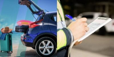 Essa atitude nas férias faz motoristas perderem a CNH (Reprodução: Montagem TV Foco)