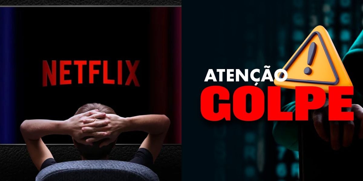 Golpe em clientes da Netflix através do e-mail (Reprodução: Montagem TV Foco)