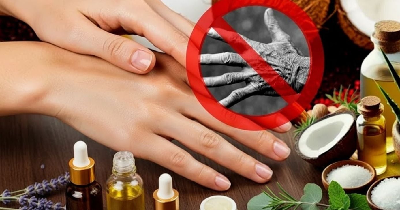 Saiba como cuidar das mãos com esse blend de óleos (Foto Reprodução/Montagem/Lennita/TV Foco/Canva/GMN)