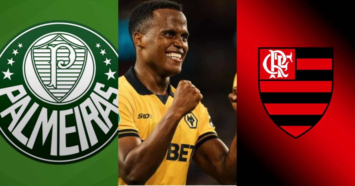 Jhon Arias esnoba Palmeiras e Flamengo e define onde vai jogar - Montagem/TV FOCO