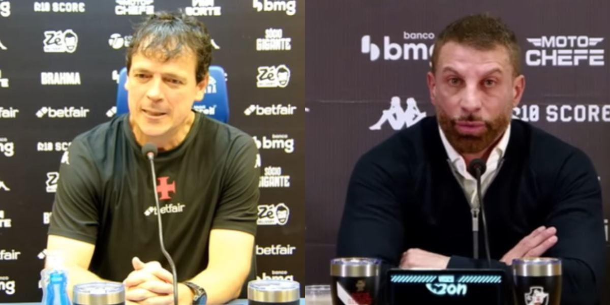 Pedrinho decide sobre futuro de Diniz no Vasco (Reprodução: Youtube)