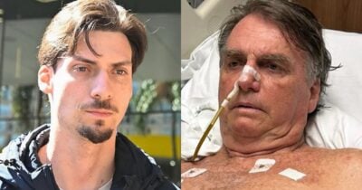 Jair Renan e Bolsonaro (Foto: Reprodução / Kebec Nogueira - Metrópoles / Instagram)