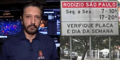 Rodízio em SP suspenso por Ricardo Nunes (Reprodução: Cidade Alerta / Record)