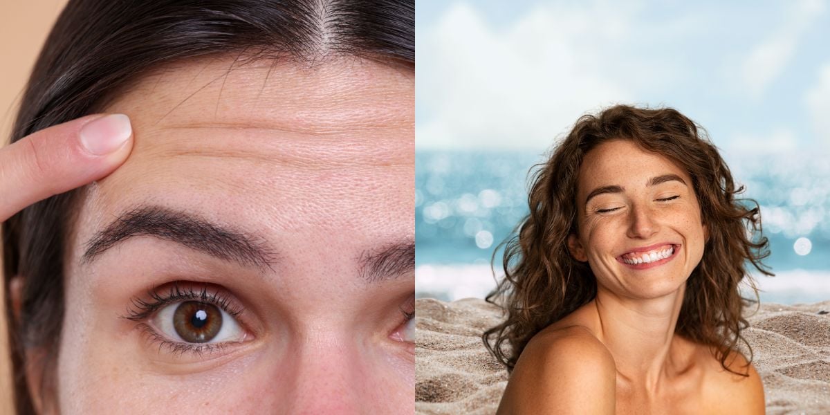 5 dicas para acabar com rugas e manchas no Verão (Reprodução: Montagem TV Foco)