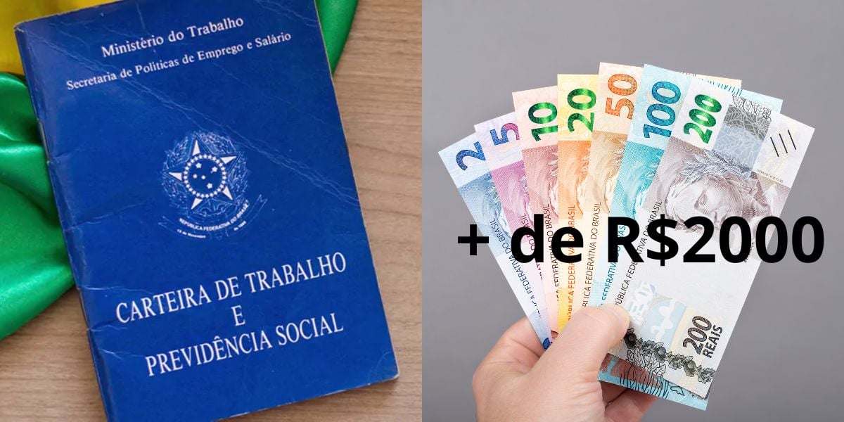 Salário mínimo acima de R$2 mil à lista de CLTs (Reprodução: Montagem TV Foco)