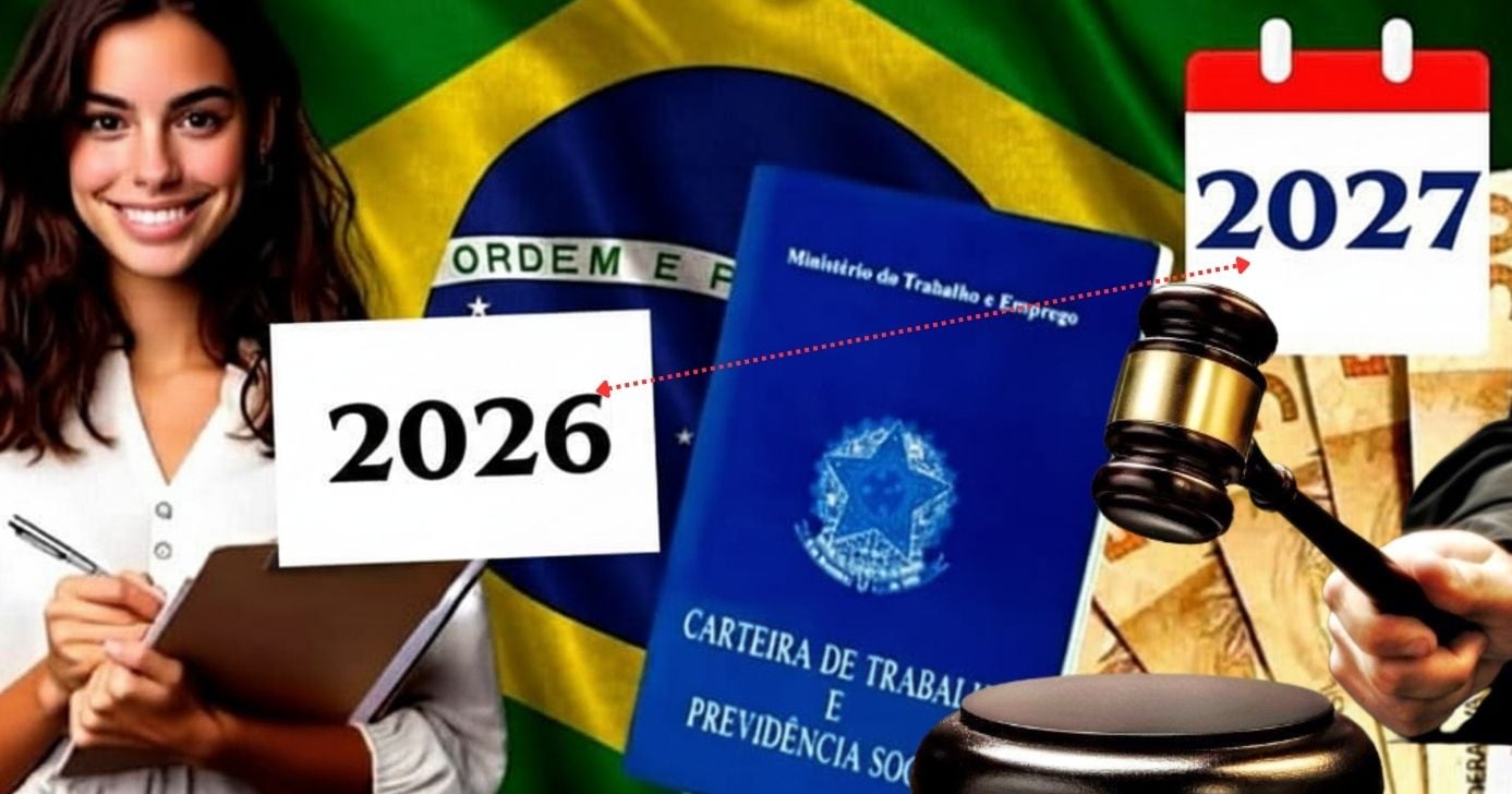Veja a projeção do salário mínimo de 2027 (Foto Reprodução/Montagem/Lennita/TV Foco/Canva/GMN)