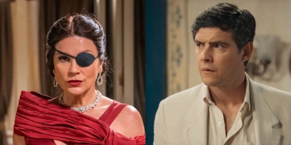Sandra roubará as jóias de Anastácia, pra prejudicar Candinho (Reprodução: Globo)