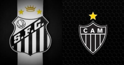 Teixeira negocia com Atlético-MG para ter atacante no Santos - Montagem/TV FOCO