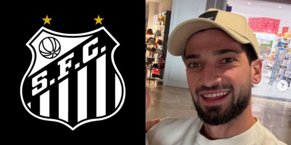 Lautaro está emprestado pelo Cruzeiro ao Santos (Reprodução: Instagram)