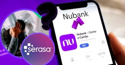 Serasa emite comunicado para quem está com nome sujo no Nubank (Foto Reprodução/Montagem/Lennita/Tv Foco/Canva/GMN/Nubank/Serasa)