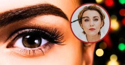 Sobrancelha cheia e bem cuidada antes do Natal (Foto Reprodução/Montagem/Lennita/TV Foco/Canva/GMN)