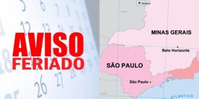 Cidades de SP e MG com feriado prolongado (Reprodução: Montagem TV Foco)