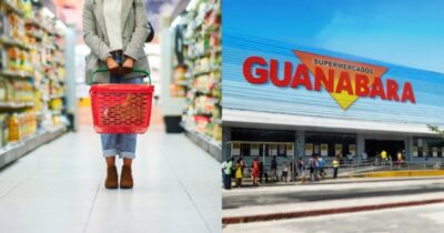 Fechamento de supermercado no RJ, rival do Guanabara, após 11 anos - Montagem/TV FOCO