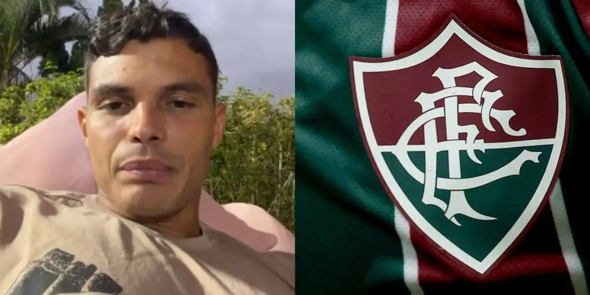 Thiago Silva pediu meia do Atlético-MG ao Fluminense (Reprodução: Instagram)