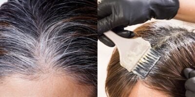 3 tintas sem amônia para acabar com o cabelo branco (Reprodução: Montagem TV Foco)