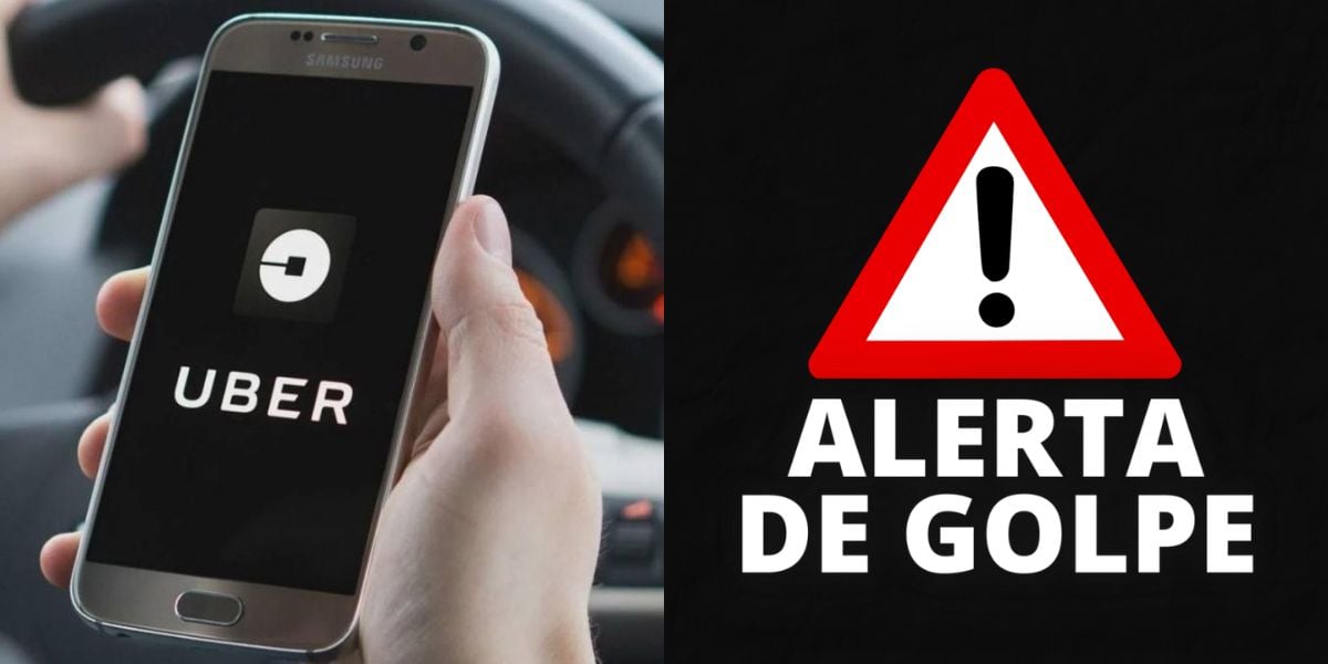Novo golpe na Uber é alerta aos passageiros (Reprodução: Montagem TV Foco)