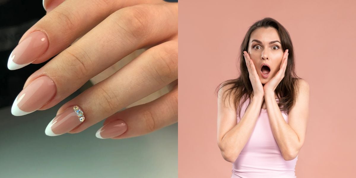 Unhas gigantes e lindas sem alongamento em gel (Reprodução: Montagem TV Foco)