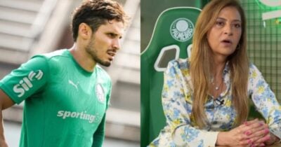 Palmeiras define sobre venda de Veiga  - Montagem/Instagram